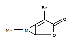 2-Oxa-6-azabicyclo[3.1.0]hex-4-en-3-one, 4-bromo-6-methyl- Structure,749849-34-1Structure