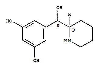 1,3-Benzenediol, 5-(hydroxy-2-piperidinylmethyl)-, (r*,s*)-(9ci) Structure,750510-13-5Structure