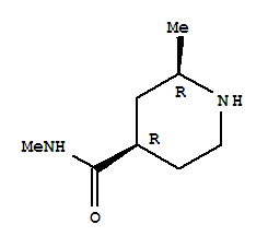 4-Piperidinecarboxamide,n,2-dimethyl-,cis-(9ci) Structure,752962-72-4Structure