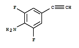 4-Ethynyl-2,6-difluoro-phenylamine Structure,753501-37-0Structure