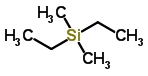 Dimethyldiethylsilane Structure,756-81-0Structure