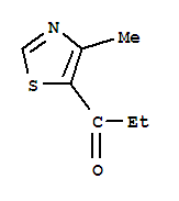 1-Propanone, 1-(4-methyl-5-thiazolyl)- Structure,756799-60-7Structure