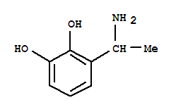 1,2-Benzenediol, 3-(1-aminoethyl)-(9ci) Structure,756901-00-5Structure