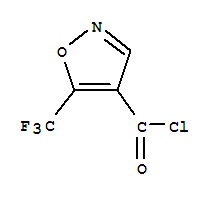 4-Isoxazolecarbonyl chloride, 5-(trifluoromethyl)-(9ci) Structure,75706-01-3Structure