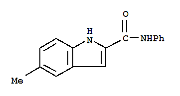 1H-indole-2-carboxamide,5-methyl-n-phenyl-(9ci) Structure,757946-31-9Structure