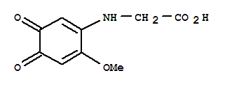 Glycine, n-(6-methoxy-3,4-dioxo-1,5-cyclohexadien-1-yl)-(9ci) Structure,759399-53-6Structure