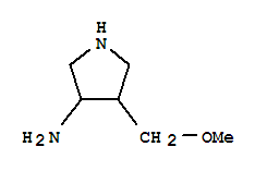 3-Pyrrolidinamine,4-(methoxymethyl)-(9ci) Structure,760139-78-4Structure