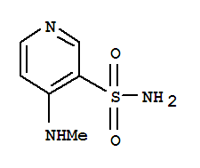 3-Pyridinesulfonamide,4-(methylamino)-(9ci) Structure,76254-78-9Structure