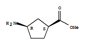 Methyl cis-3-aminocyclopentanecarboxylate Structure,765255-91-2Structure