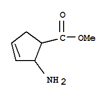 3-Cyclopentene-1-carboxylicacid,2-amino-,methylester(9ci) Structure,765864-04-8Structure