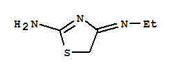 2-Thiazolamine, 4-(ethylimino)-4,5-dihydro-(9ci) Structure,769083-85-4Structure