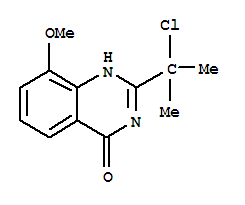 4(1H)-quinazolinone, 2-(1-chloro-1-methylethyl)-8-methoxy-(9ci) Structure,76983-58-9Structure