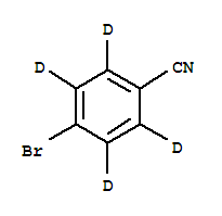 4-Bromobenzonitrile-d4 Structure,771534-56-6Structure