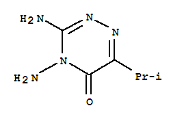 1,2,4-Triazin-5(4h)-one,3,4-diamino-6-(1-methylethyl)-(9ci) Structure,773036-71-8Structure