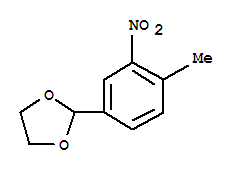 1,3-Dioxolane,2-(4-methyl-3-nitrophenyl)-(9ci) Structure,773101-71-6Structure