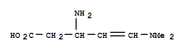 4-Pentenoicacid,3-amino-5-(dimethylamino)-(9ci) Structure,773125-09-0Structure