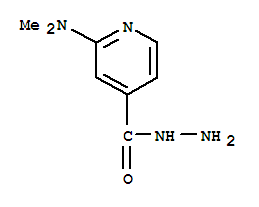 4-Pyridinecarboxylicacid,2-(dimethylamino)-,hydrazide(9ci) Structure,77314-49-9Structure