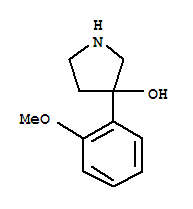 3-Pyrrolidinol,3-(2-methoxyphenyl)-(9ci) Structure,773796-28-4Structure