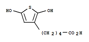 3-Thiophenepentanoic acid, 2,5-dihydroxy-(9ci) Structure,774522-23-5Structure