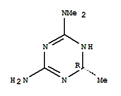 1,3,5-Triazine-2,4-diamine,1,6-dihydro-n,n,6-trimethyl-,(+)-(9ci) Structure,775351-65-0Structure