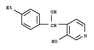 4-Pyridinemethanol,alpha-(4-ethylphenyl)-3-hydroxy-(9ci) Structure,776317-39-6Structure