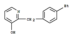 3-Pyridinol,2-[(4-ethylphenyl)methyl]-(9ci) Structure,776317-56-7Structure