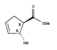 3-Cyclopentene-1-carboxylicacid,2-methyl-,methylester,(1r,2r)-(9ci) Structure,777918-14-6Structure