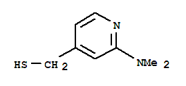 4-Pyridinemethanethiol,2-(dimethylamino)-(9ci) Structure,780723-20-8Structure