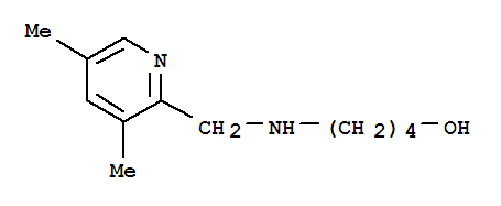 1-Butanol,4-[[(3,5-dimethyl-2-pyridinyl)methyl]amino]-(9ci) Structure,780802-49-5Structure