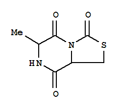 3H-thiazolo[3,4-a]pyrazine-3,5,8-trione,tetrahydro-6-methyl-(9ci) Structure,781648-32-6Structure