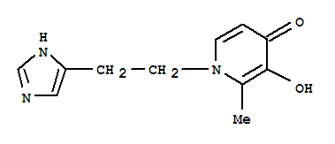 4(1H)-pyridinone, 3-hydroxy-1-[2-(1h-imidazol-4-yl)ethyl]-2-methyl-(9ci) Structure,783292-65-9Structure