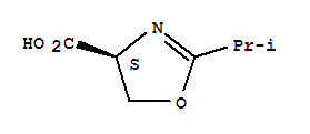 4-Oxazolecarboxylicacid,4,5-dihydro-2-(1-methylethyl)-,(4s)-(9ci) Structure,784132-37-2Structure