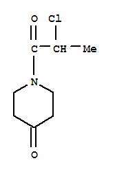 4-Piperidinone, 1-(2-chloro-1-oxopropyl)-(9ci) Structure,78440-44-5Structure