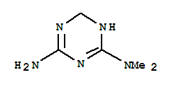 1,3,5-Triazine-2,4-diamine,1,6-dihydro-n,n-dimethyl-(9ci) Structure,785039-33-0Structure