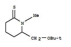 2-Piperidinethione, 6-[(1,1-dimethylethoxy)methyl]-1-methyl- Structure,787636-56-0Structure