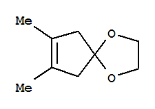 1,4-Dioxaspiro[4.4]non-7-ene, 7,8-dimethyl- Structure,78978-47-9Structure