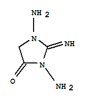 4-Imidazolidinone,1,3-diamino-2-imino-(9ci) Structure,790640-83-4Structure