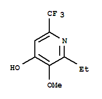 4-Pyridinol,2-ethyl-3-methoxy-6-(trifluoromethyl)-(9ci) Structure,791104-17-1Structure