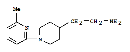 4-Piperidineethanamine,1-(6-methyl-2-pyridinyl)-(9ci) Structure,791584-45-7Structure