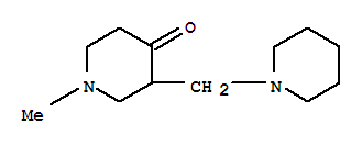 4-Piperidinone,1-methyl-3-(1-piperidinylmethyl)-(9ci) Structure,792130-29-1Structure