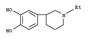 1,2-Benzenediol, 4-(1-ethyl-3-piperidinyl)-(9ci) Structure,792851-98-0Structure