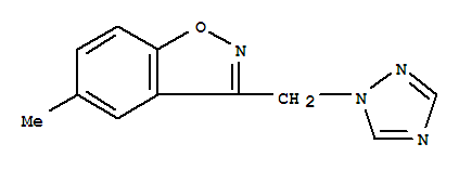 1,2-Benzisoxazole,5-methyl-3-(1h-1,2,4-triazol-1-ylmethyl)-(9ci) Structure,792871-08-0Structure