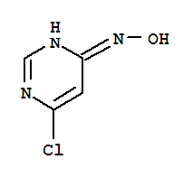 4(1H)-pyrimidinone, 6-chloro-, oxime (9ci) Structure,79343-82-1Structure