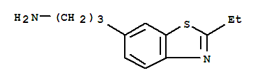 6-Benzothiazolepropanamine,2-ethyl-(9ci) Structure,794474-86-5Structure