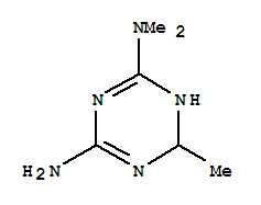 1,3,5-Triazine-2,4-diamine,1,6-dihydro-n,n,6-trimethyl-,(-)-(9ci) Structure,794495-43-5Structure