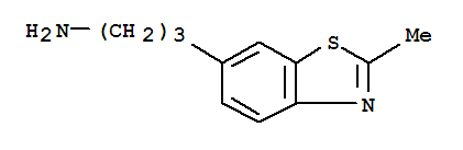 6-Benzothiazolepropanamine,2-methyl-(9ci) Structure,795264-97-0Structure