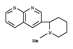 1,8-Naphthyridine,3-(1-methyl-2-piperidinyl)-(9ci) Structure,797785-82-1Structure