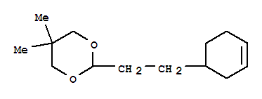 1,3-Dioxane,2-[2-(3-cyclohexen-1-yl)ethyl]-5,5-dimethyl-(9ci) Structure,799792-99-7Structure