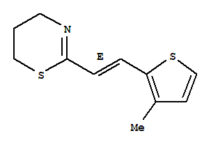 4H-1,3-thiazine,5,6-dihydro-2-[2-(3-methyl-2-thienyl)vinyl]-,(e)-(8ci) Structure,802315-73-7Structure