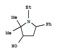 3-Pyrrolidinol,1-ethyl-2,2-dimethyl-5-phenyl-(8ci) Structure,802845-66-5Structure